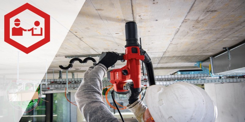 Man working on a construction site